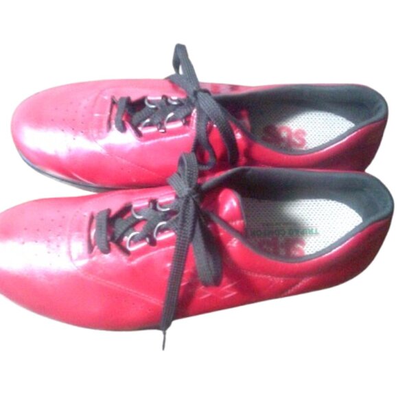 SAS Tripad Comfort Cherry Red Leather Free Time Womens Walking Shoes Size 10N - Picture 4 of 8
